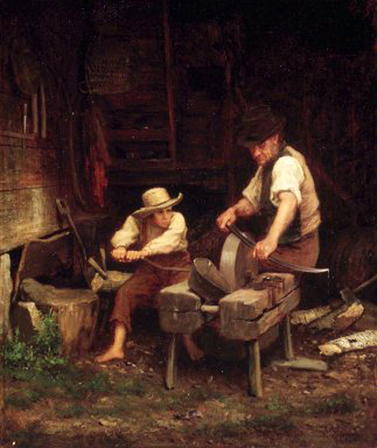 Sharpening the Scythe: ca 1865