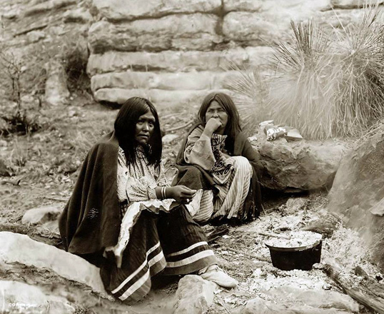 Apache Women Cooking Date Unknown