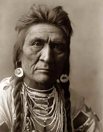 Crow Indian Warrior: 1908