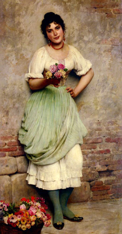 The Flower Seller: Date Unknown