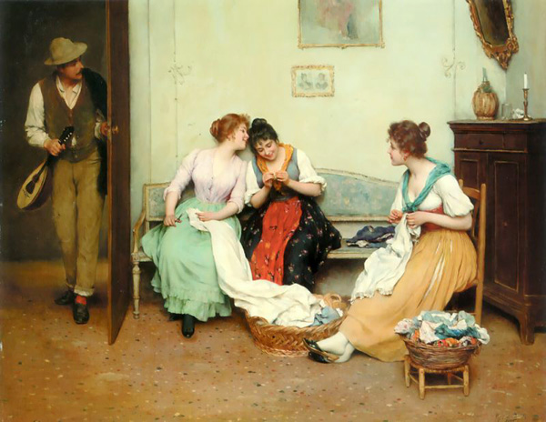 The Friendly Gossips: 1901