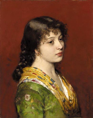The Yellow Shawl: Date Unknown