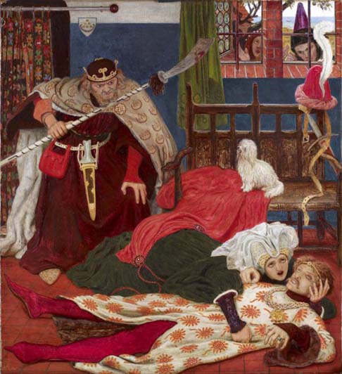 Death of Sir Tristram: 1864