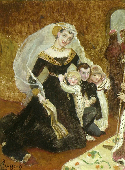 Lady Rivers and her Children