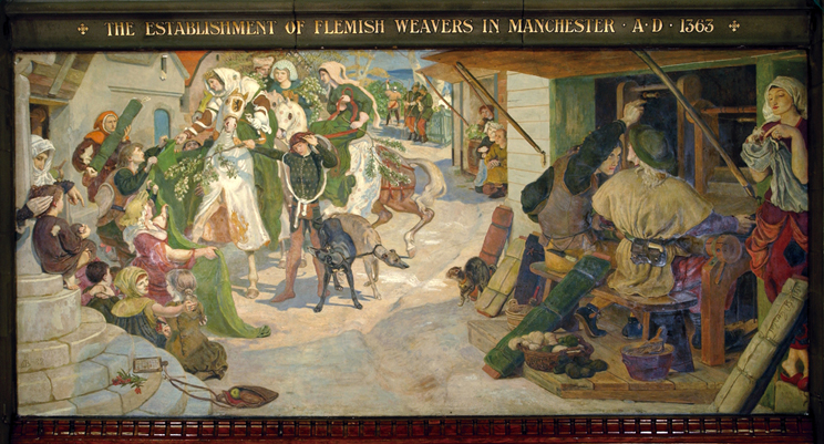 Manchester Mural: Flemish