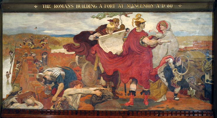 Manchester Mural:  Romans