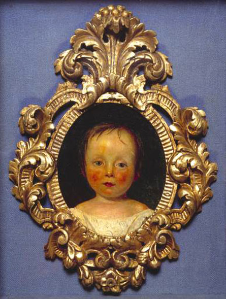 Portrait of Dykes Barry as a Child: 1853