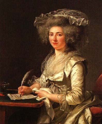 Portrait of Madame Roland by Adelaide Labille-Guiard: 1787