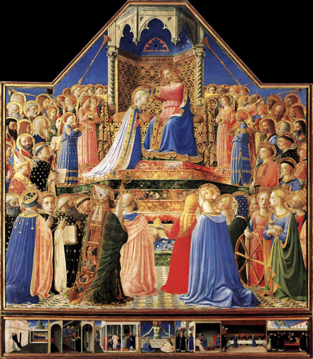 Coronation of the Virgin: 1434-35