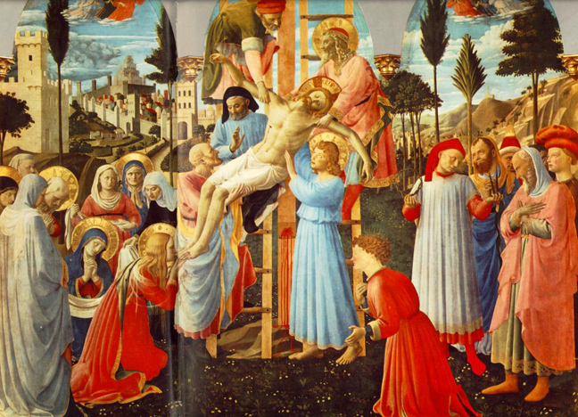 Deposition from the Cross (Detail): 1437-40