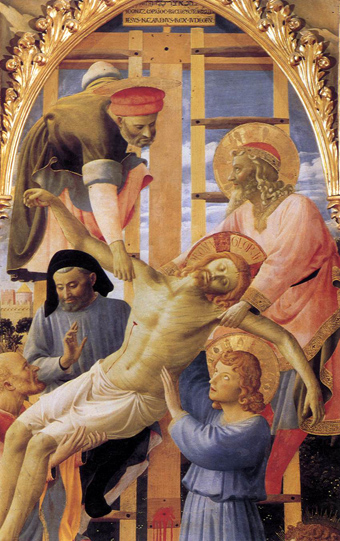 Deposition from the Cross (Detail): 1437-40