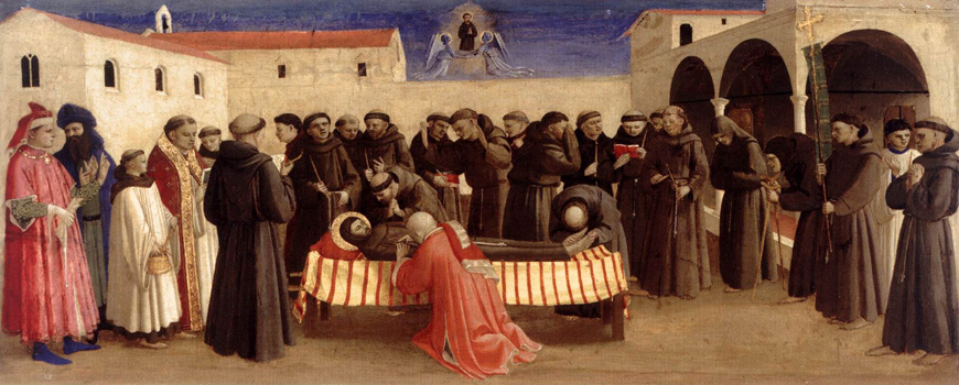 Lamentation over Saint Francis: 1440's