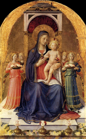 Perugia Altarpiece - Central Panel: ca 1437