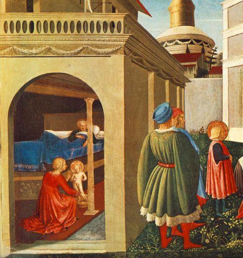 Story of Saint Nicholas Birth of Saint Nicholas (Detail): ca 1437