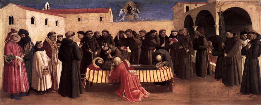 The Lamentation over Saint Francis 1440's