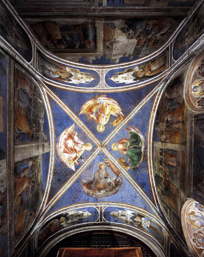View of the Chapel Vaulting 1447-49