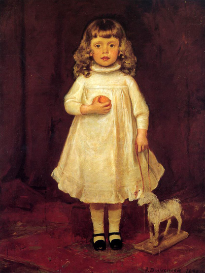 F.B. Duveneck as a Child: 1890