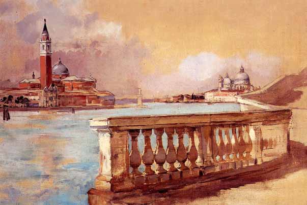 Grand Canal in Venice: ca 1883