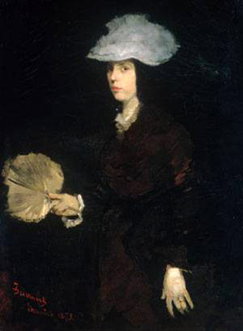 Lady with Fan: 1873