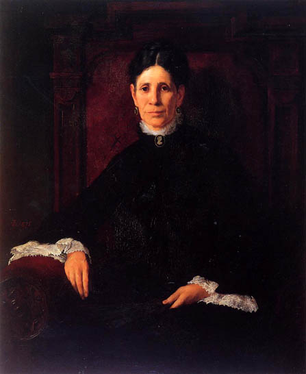 Portrait of Frances Schillinger Hinkle: 1875