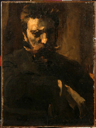 Portrait of William Merritt Chase: ca 1876