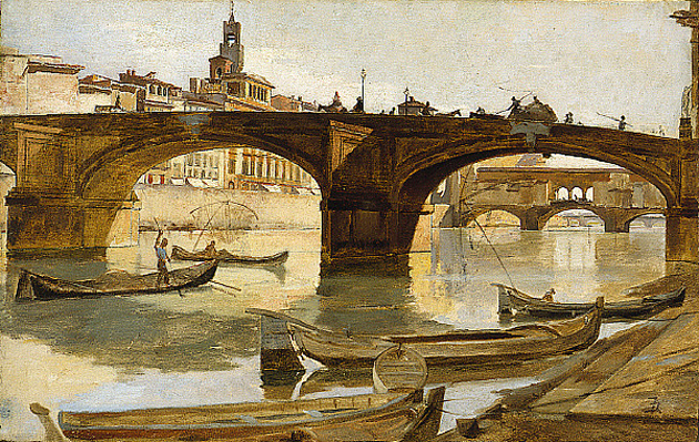 The Bridges - Florence: ca 1880
