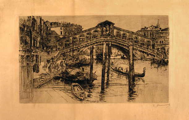 The Rialto Bridge: 1883