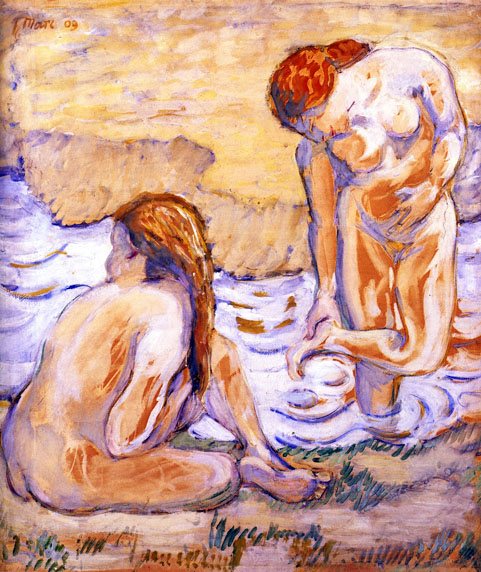 Composition of Nudes II: 1909