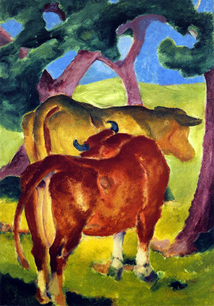 Cows under Trees: 1910-11