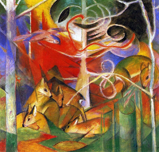 Deer in the Forest: 1913