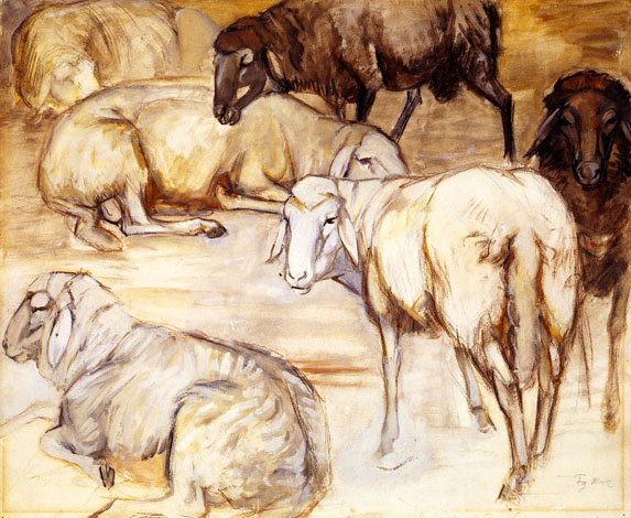 Flock of Sheep II: !908