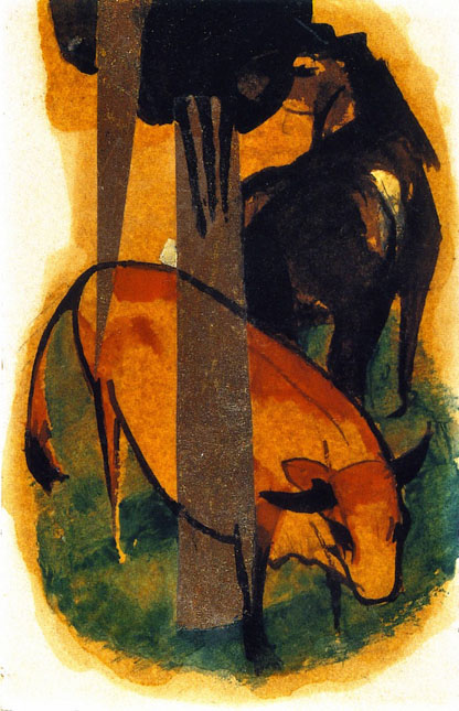 Red and Yellow Cow: 1913