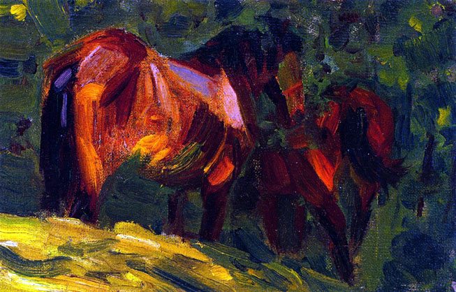 Sketch of Horses II: 1906