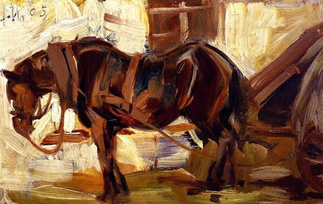 Small Study of a Horse II: 1905