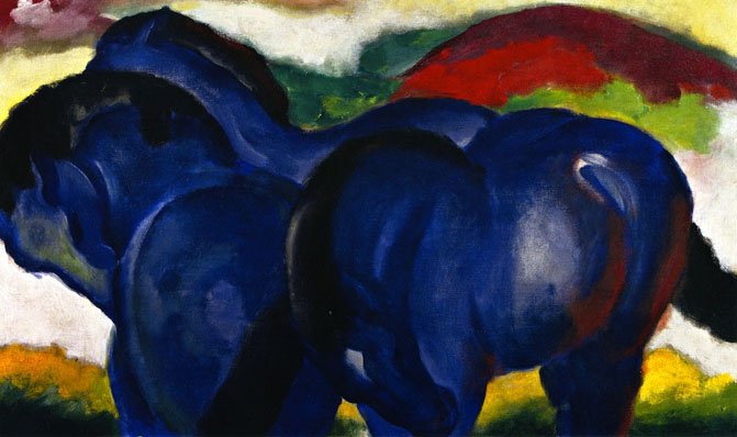 The Little Blue Horse: 1911