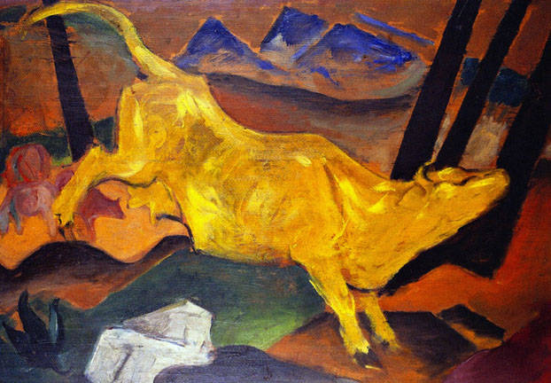 The Yellow Cow (Sketch): 1911