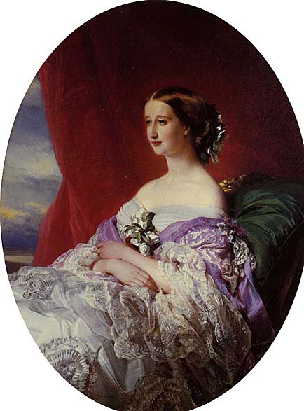 Franz Xaver Empress_Eugenie_1854