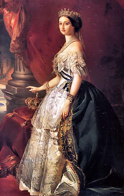 Franz Xaver Eugenie_Empress_of_t