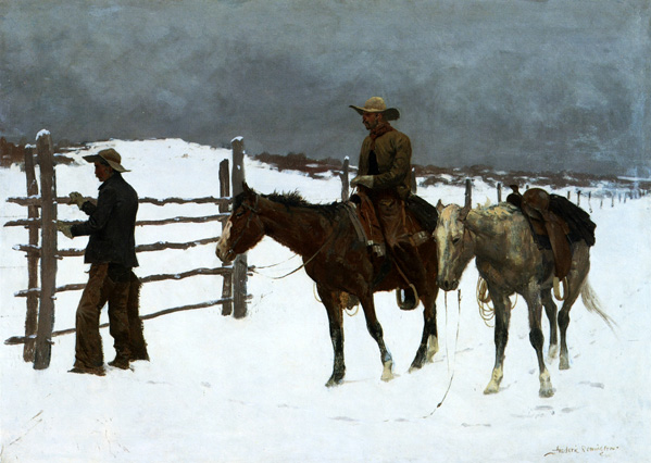 MEXICAN INFANTRY ON THE MARCH FREDERIC REMINGTON HORSE 