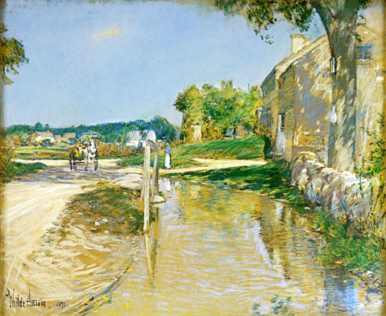 A Country Road: 1891