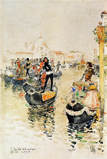 A Venetian Regatta: 1891