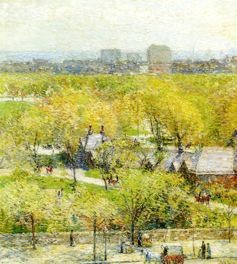 Across the Park: 1904