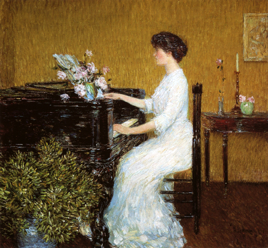 At the Piano: 1908
