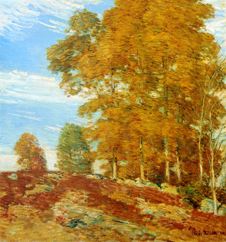 Autumn Hilltop, New England: 1906