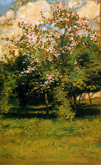 Blossoming Trees: 1882