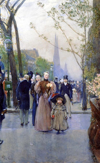 Fifth Avenue (aka Sunday on Fifth Avenue): 1890-91