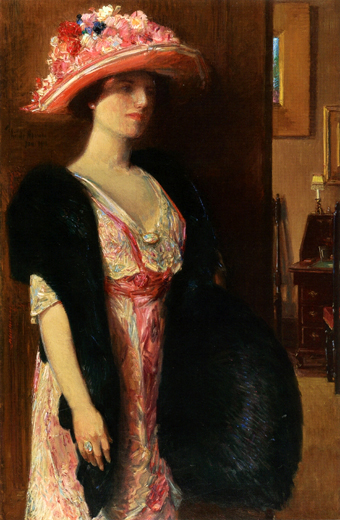 Fire Opals (aka Lady in Furs, Portrait of Mrs. Searle): 1912