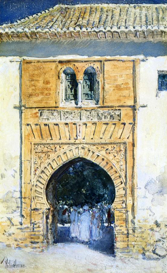 Gate of the Alhambra: ca 1883
