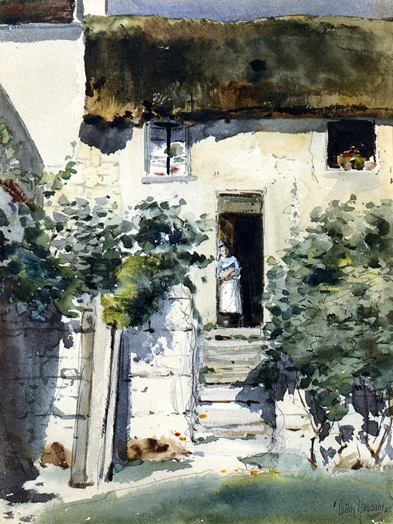 Girl in a Doorway: 1883