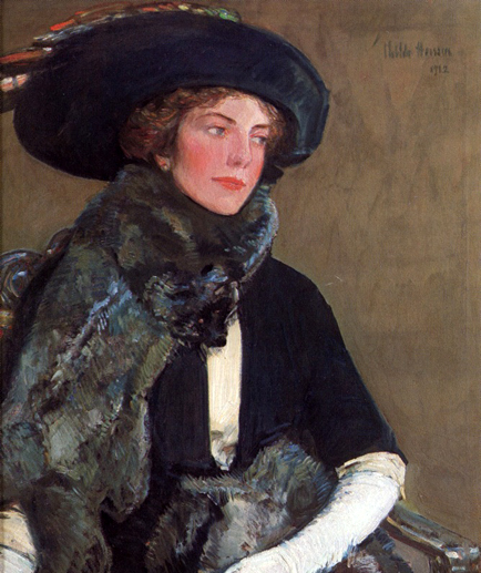 Lady in Furs (aka Mrs. Charles A. Searles): 1912